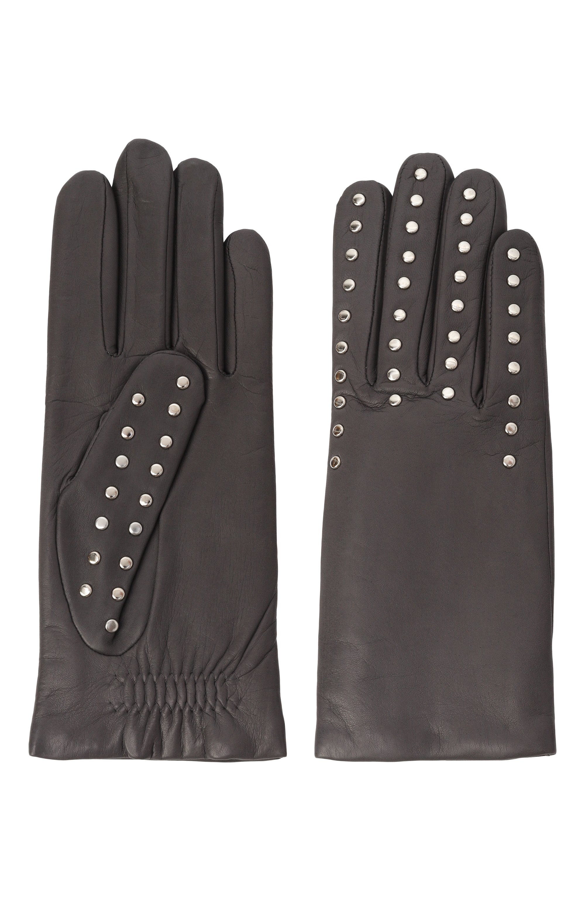 Кожаные перчатки AGNELLE, арт. NEWSTUDS/A, фото 2