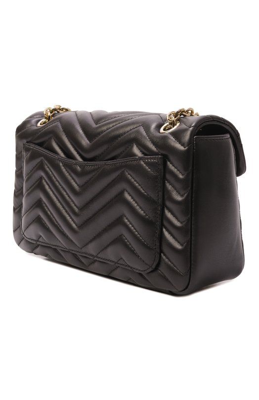 Сумка GG Marmont medium Gucci 837267/AAE38 Чёрный  837267/AAE38 Фото 4