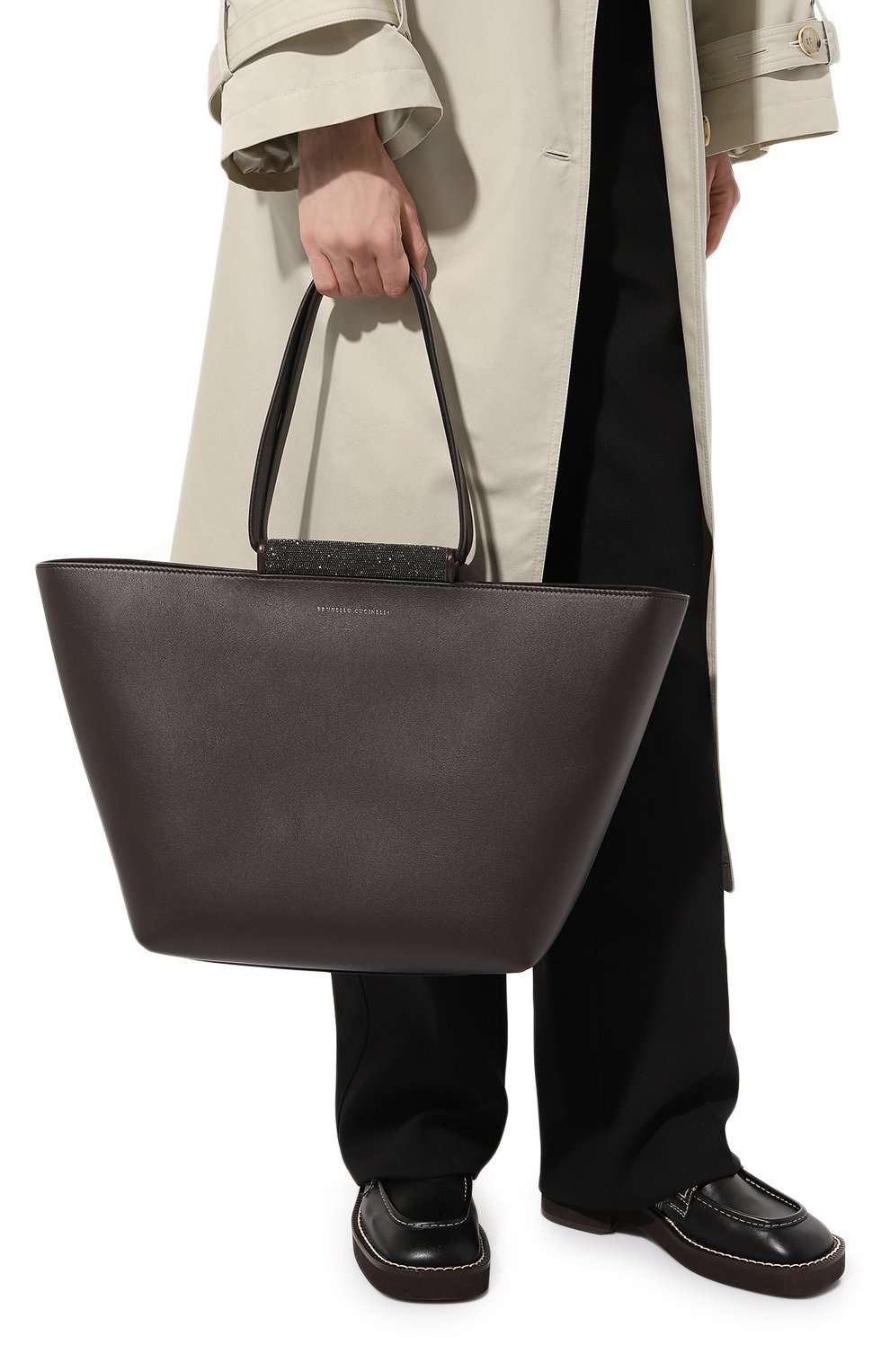 Сумка-тоут BRUNELLO CUCINELLI, арт. MBRLD2440P, фото 2