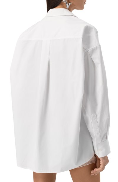 Хлопковая рубашка ALEXANDER WANG, арт. 1WC2251040, фото 4