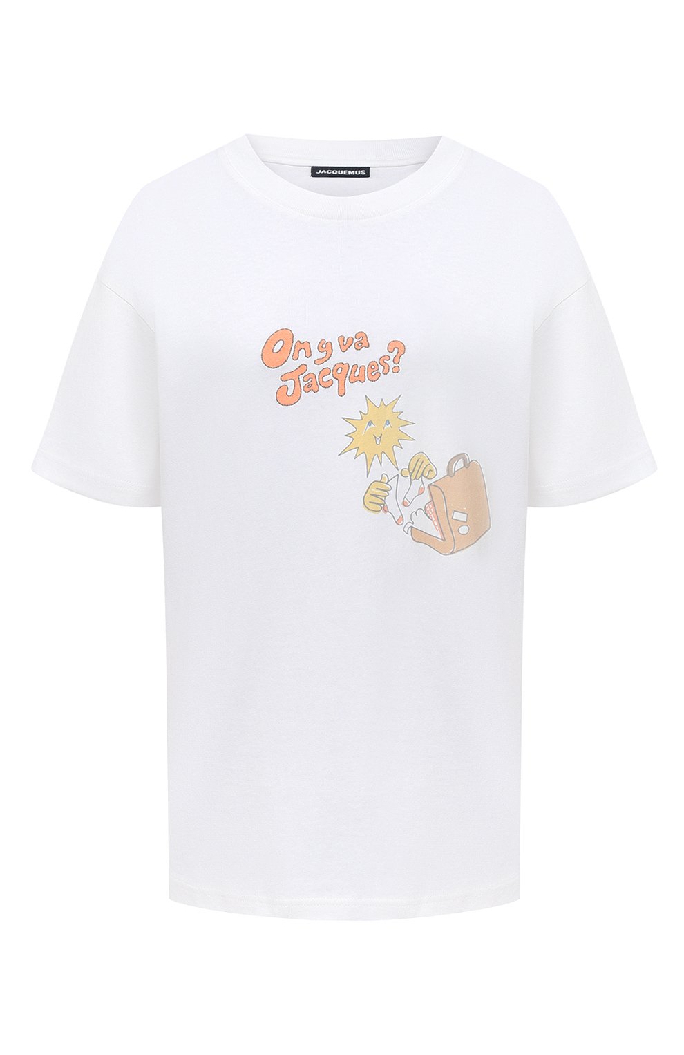 Хлопковая футболка JACQUEMUS, арт. 203JS17/218753, фото 1