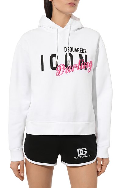 Хлопковое худи DSQUARED2, арт. S80GU0097/S25516, фото 3