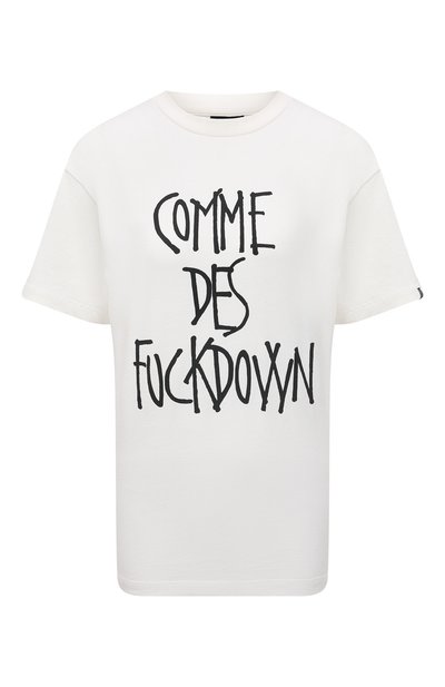 Женская хлопковая футболка COMME DES FUCKDOWN, арт. CDFD1558