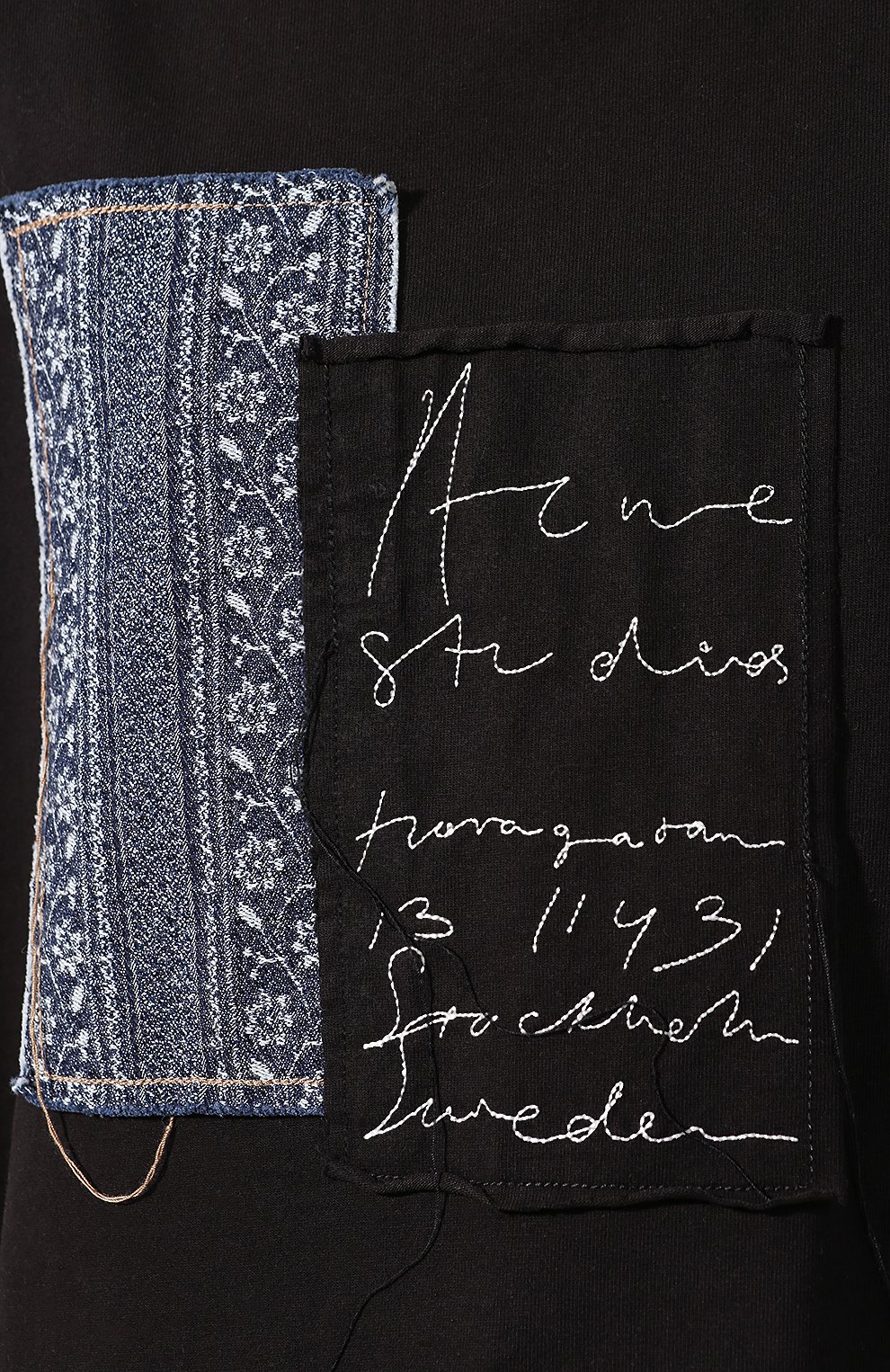 Хлопковая футболка ACNE STUDIOS, арт. AL0130, фото 5