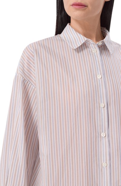 Рубашка из хлопка и шелка 12 STOREEZ, арт. 137133, фото 5