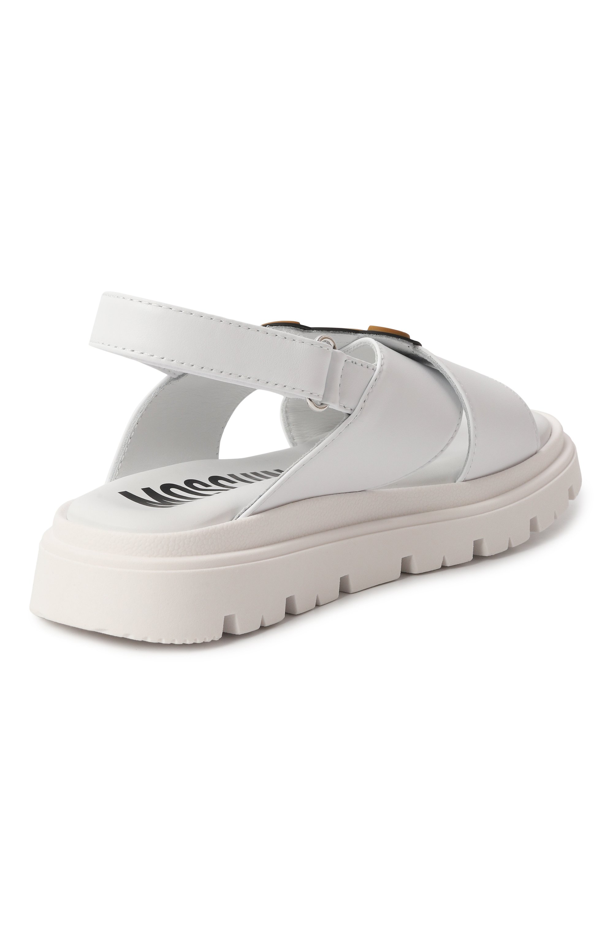 Кожаные сандалии MOSCHINO, арт. 80547/VAR1/28-35, фото 3