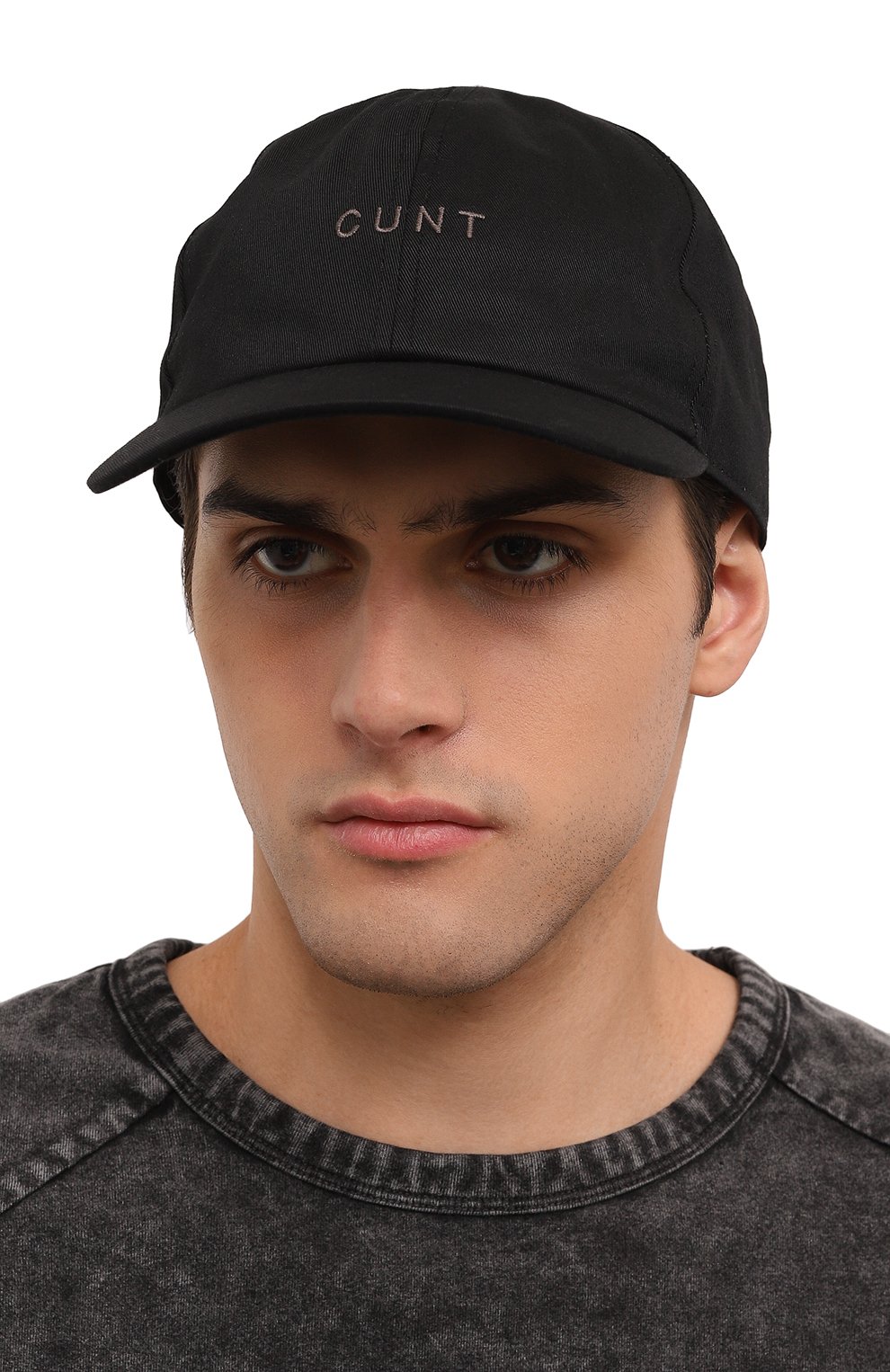 Хлопковая бейсболка RICK OWENS, арт. RR01D3400/TWEM11, фото 2