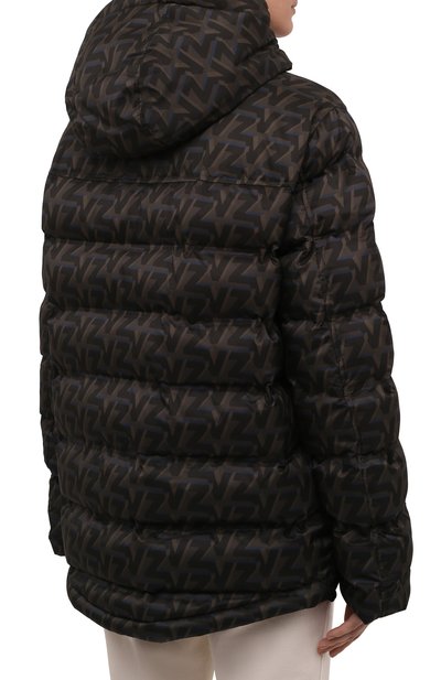 Пуховик ZADIG AND VOLTAIRE хаки цвета по цене 42400 руб., арт. WKCD3403F, фото 4 Пуховик ZADIG AND VOLTAIRE, арт. WKCD3403F, фото 4