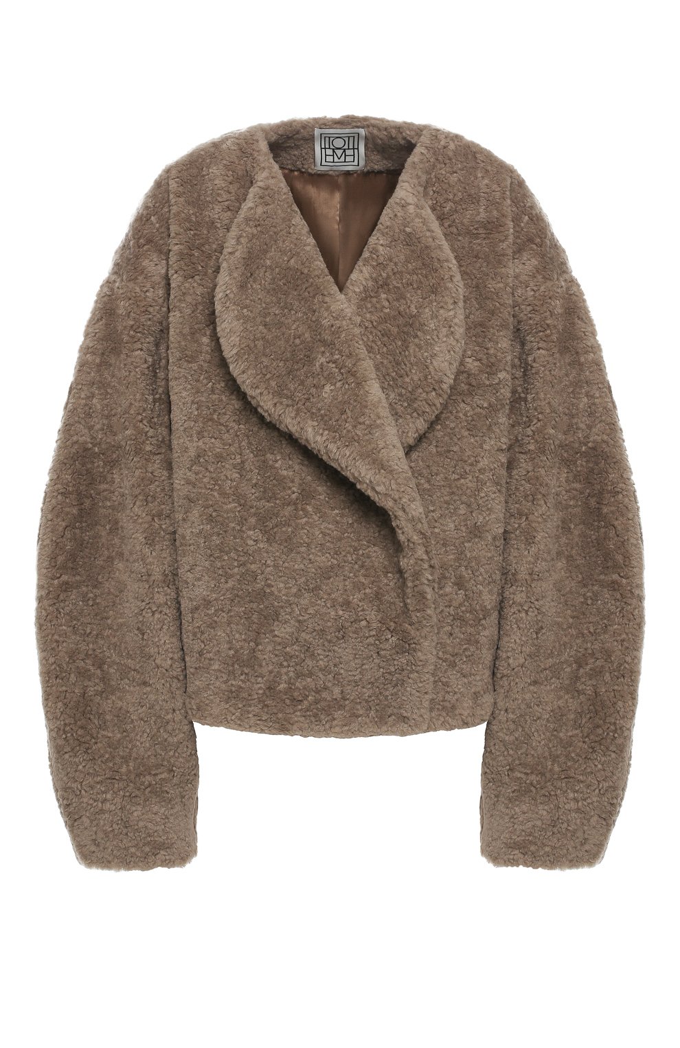 Шуба из экомеха TOTEME бежевого цвета по цене 32000 руб., арт. BELLAC FAUX FUR 194-116-703, фото 1 Шуба из экомеха TOTEME, арт. BELLAC FAUX FUR 194-116-703, фото 1