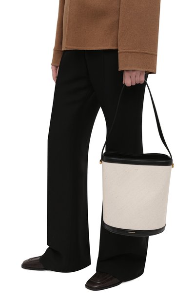 Сумка taos JIL SANDER кремового цвета по цене 181000 руб., арт. JSPS857509-WSB73020N, фото 2 Сумка taos JIL SANDER, арт. JSPS857509-WSB73020N, фото 2