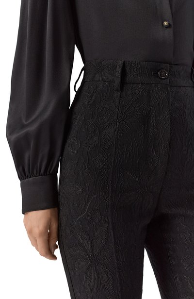 Брюки из вискозы и шерсти DOLCE & GABBANA, арт. FTC89T/FJCAN, фото 5