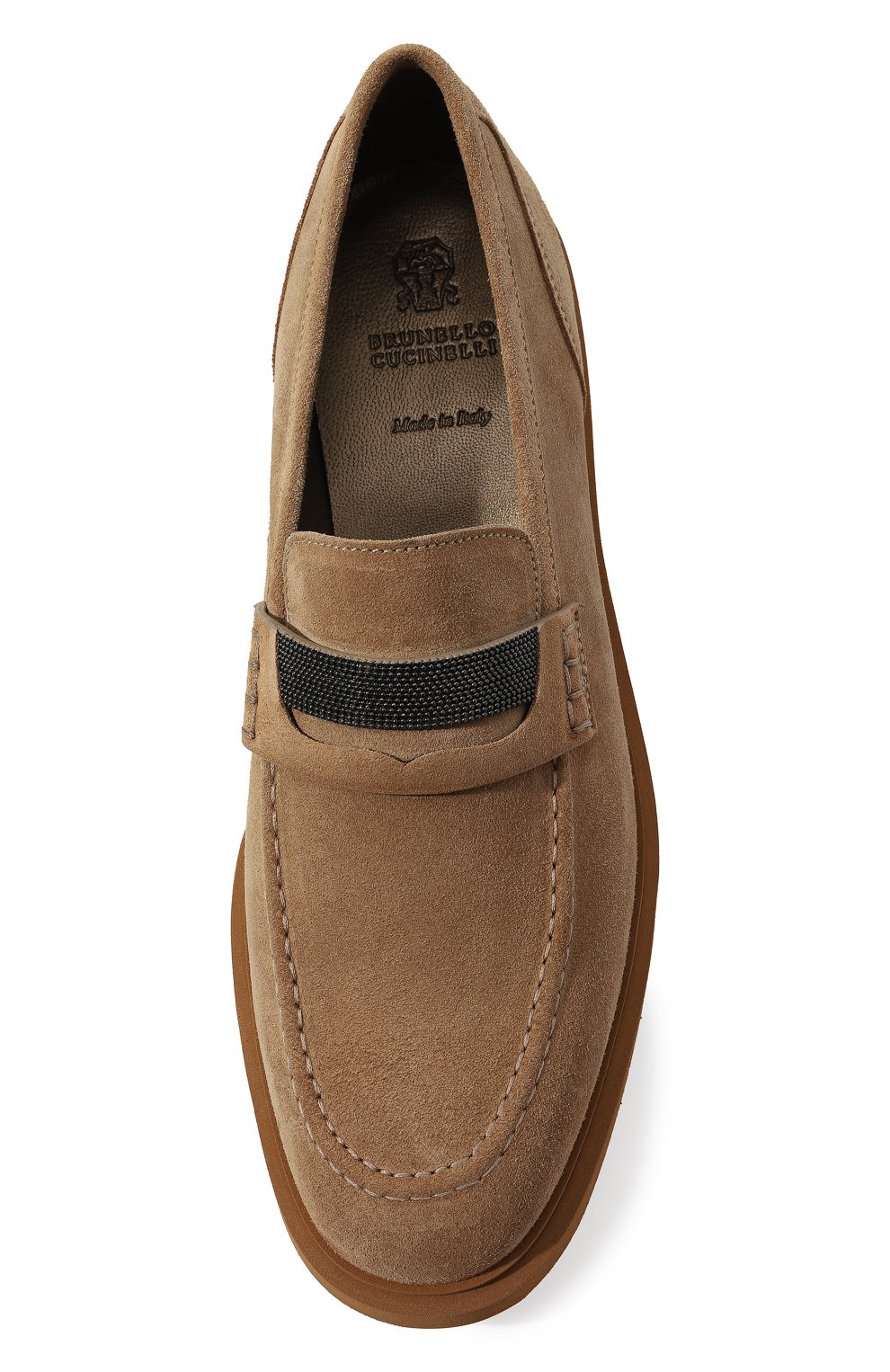 Замшевые лоферы BRUNELLO CUCINELLI, арт. MZSFGB1120, фото 6