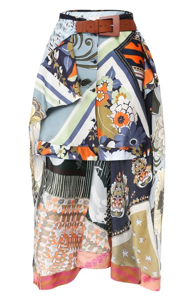 Шелковая юбка CHLOÉ, арт. CHC19UJU13331, фото 1