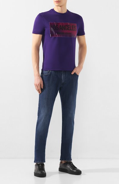 Хлопк овая футболка EMPORIO ARMANI, арт. 3H1T62/1J30Z, фото 2