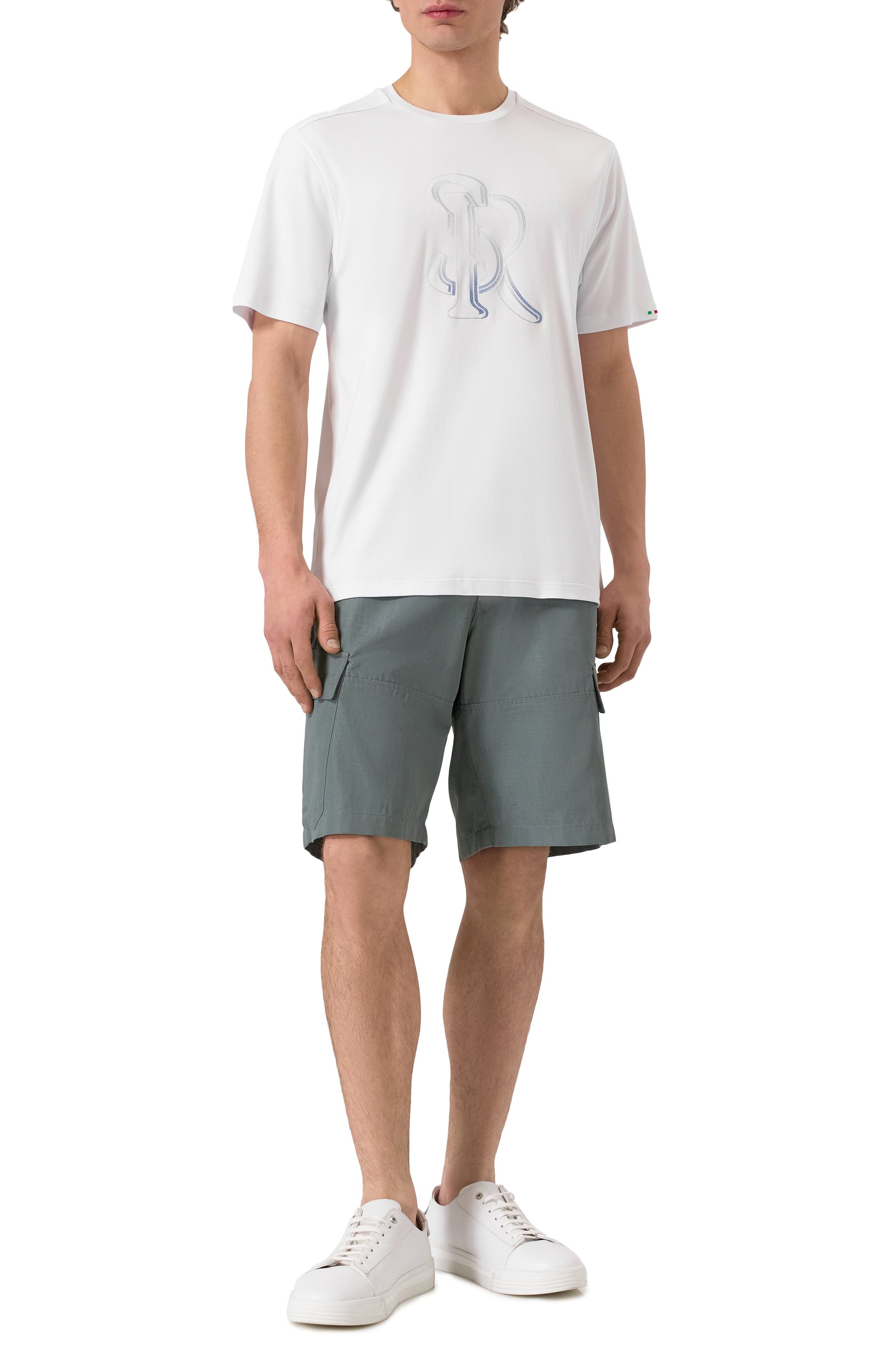 Хлопковая футболка STEFANO RICCI, арт. MNH5204260/LUXT, фото 2