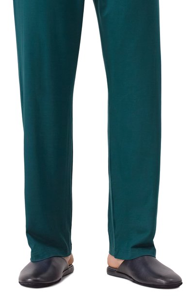 Кожаные домашние туфли SANTONI, арт. PMXGA1644XXX1CLB, фото 3