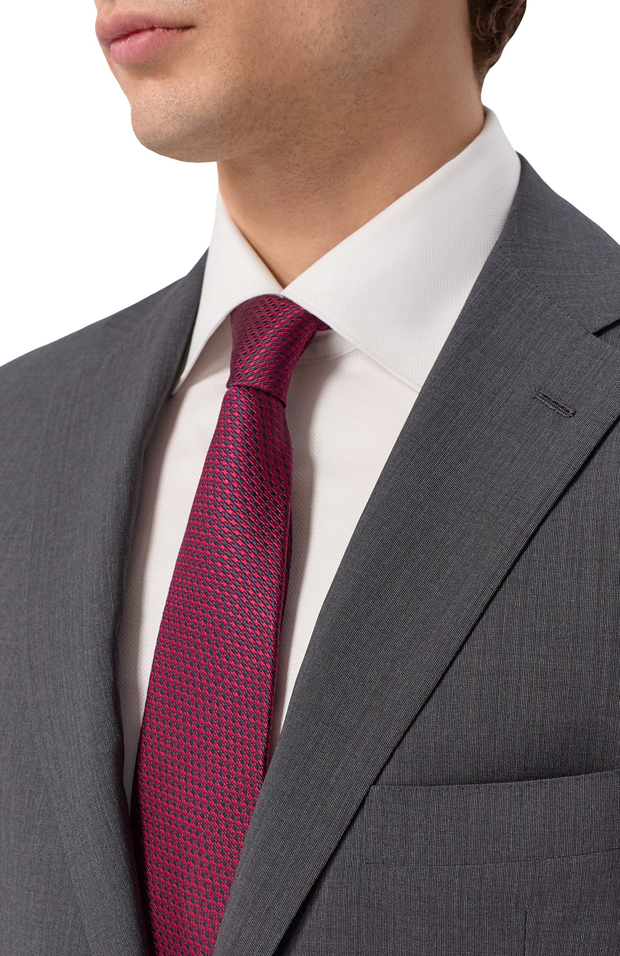 Шелковый галстук KITON, арт. UCRVKPC08L11, фото 2