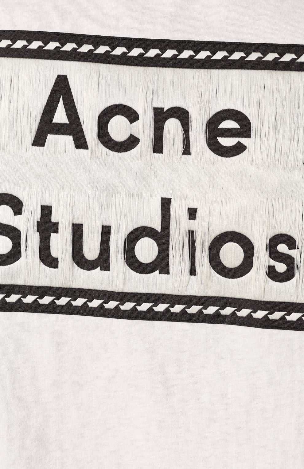 Хлопковая футболка ACNE STUDIOS, арт. AL0119/W, фото 5