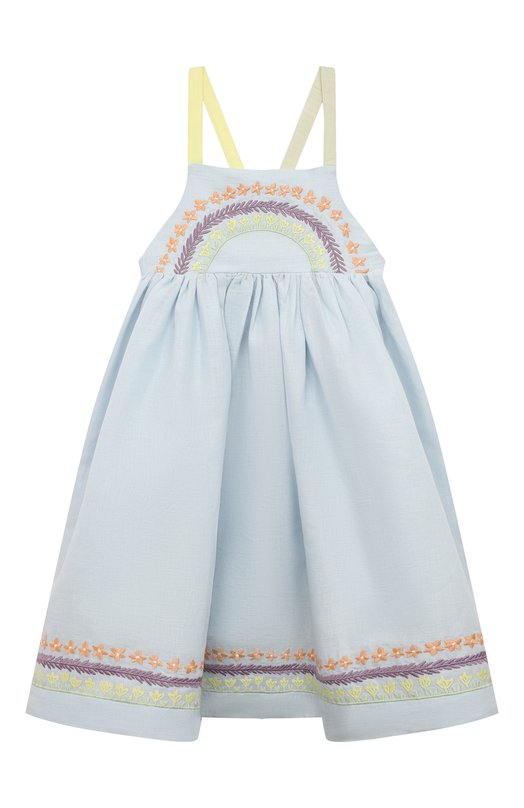 Сарафан изо льна и хлопка Stella McCartney