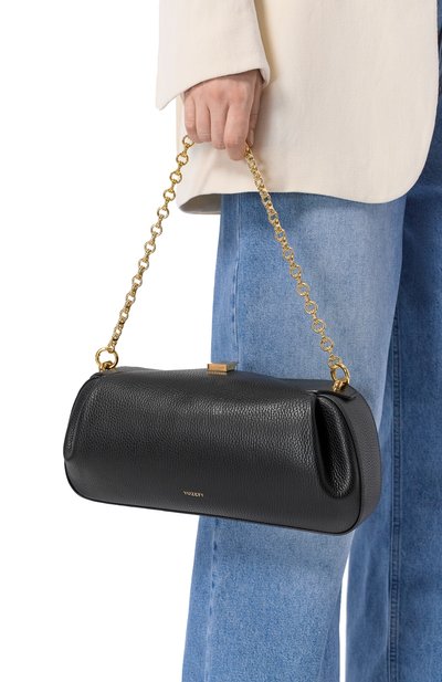 Женская сумка oyster clutch YUZEFI, арт. 0YSTER CLUTCH/PEBBLE GRAIN LEATHER