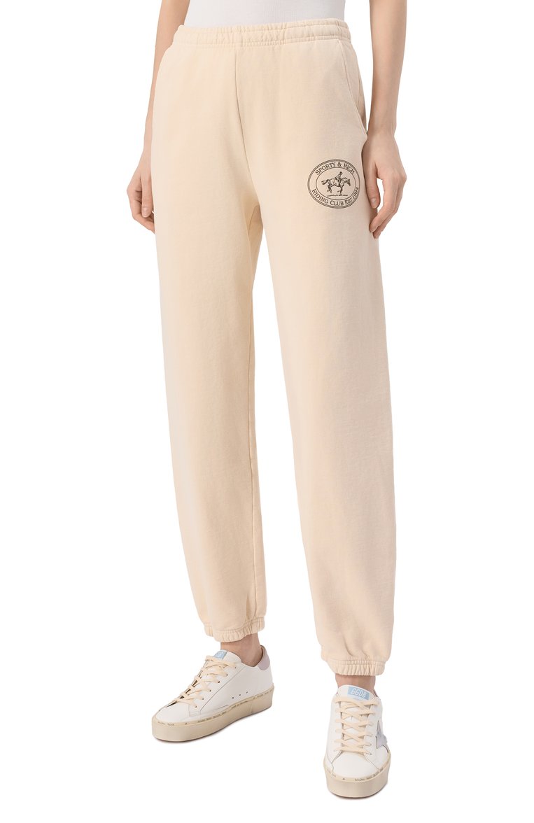 Хлопковые джогг�еры SPORTY AND RICH, арт. PA036612244CR01, фото 1