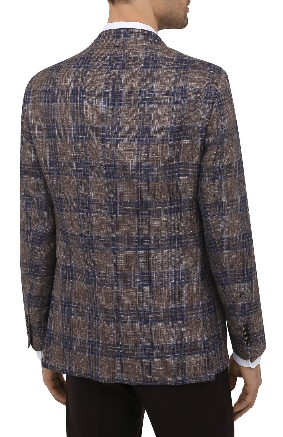 Пиджак из шерсти и шелка SARTORIA LATORRE, арт. EF74 70657, фото 4