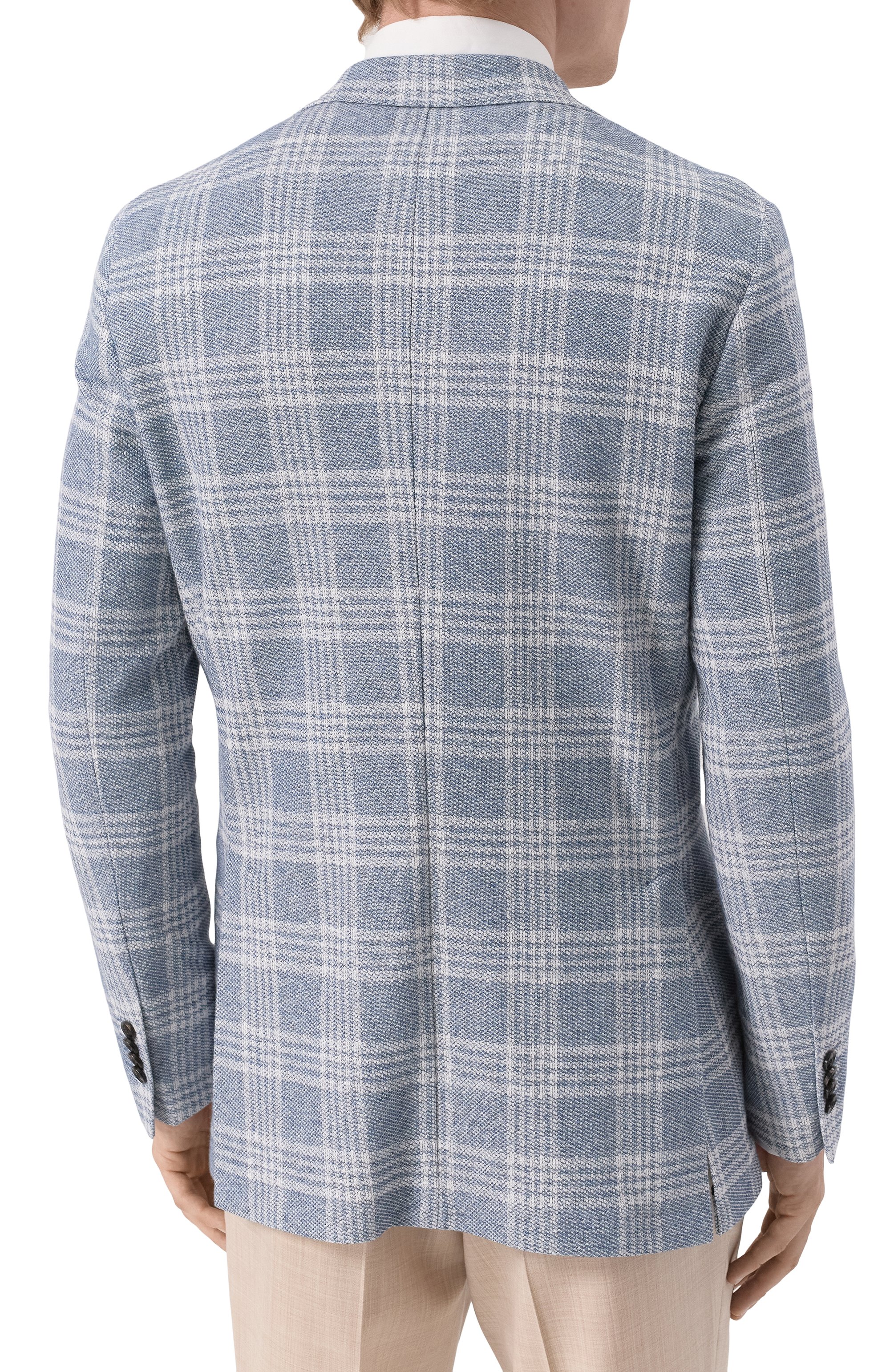 Пиджак изо льна и хлопка SARTORIA LATORRE, арт. JEF74/JH102, фото 6