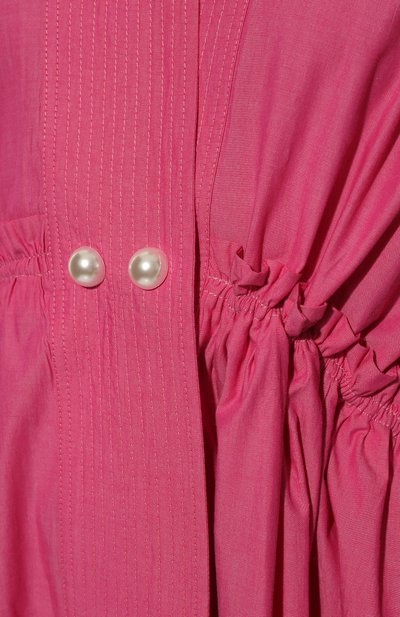 Хлопковое платье NACKIYE, арт. L`0RIENT MAXI R0BE, фото 5