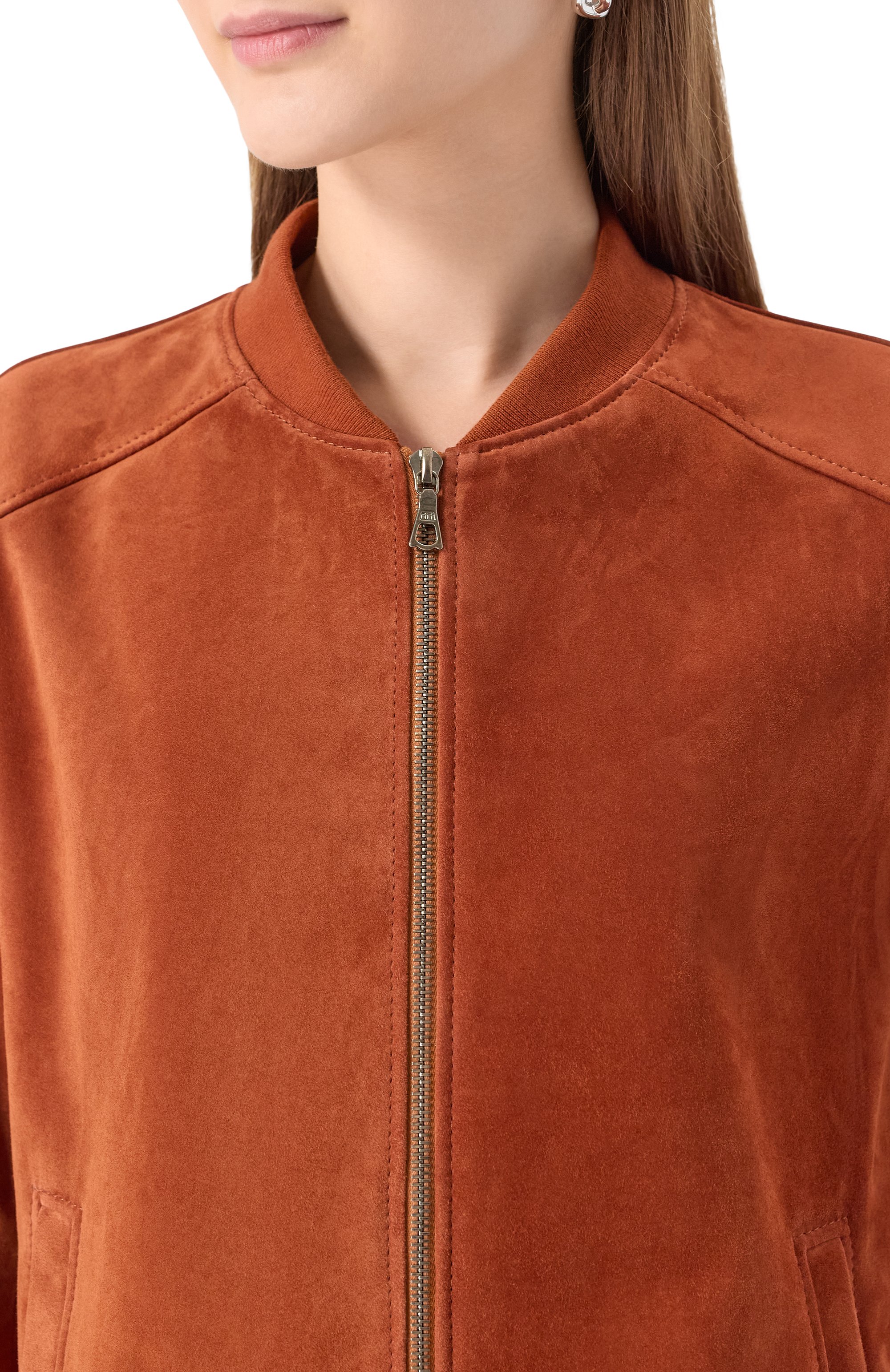 Замшевый бомбер MASLOV, арт. SMB01, фото 5