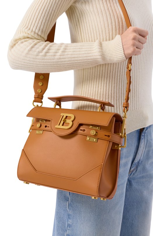 Сумка B-Buzz 23 Balmain FN0DB526/LPRS Коричневый  FN0DB526/LPRS Фото 2
