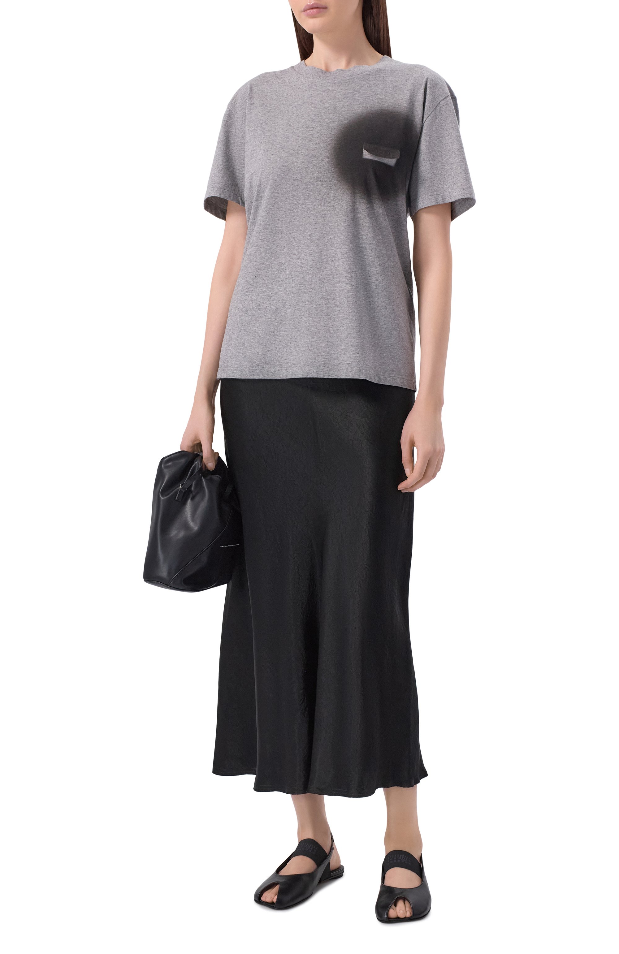 Кожаные балетки anatomic MM6, арт. S59WP0212/P3628, фото 3