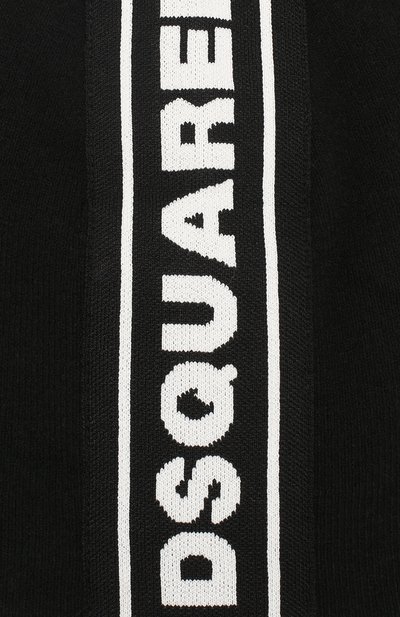 Шапка DSQUARED2 черного цвета по цене 6825 руб., арт. DQ03PR-D00WD, фото 3 Шапка DSQUARED2, арт. DQ03PR-D00WD, фото 3