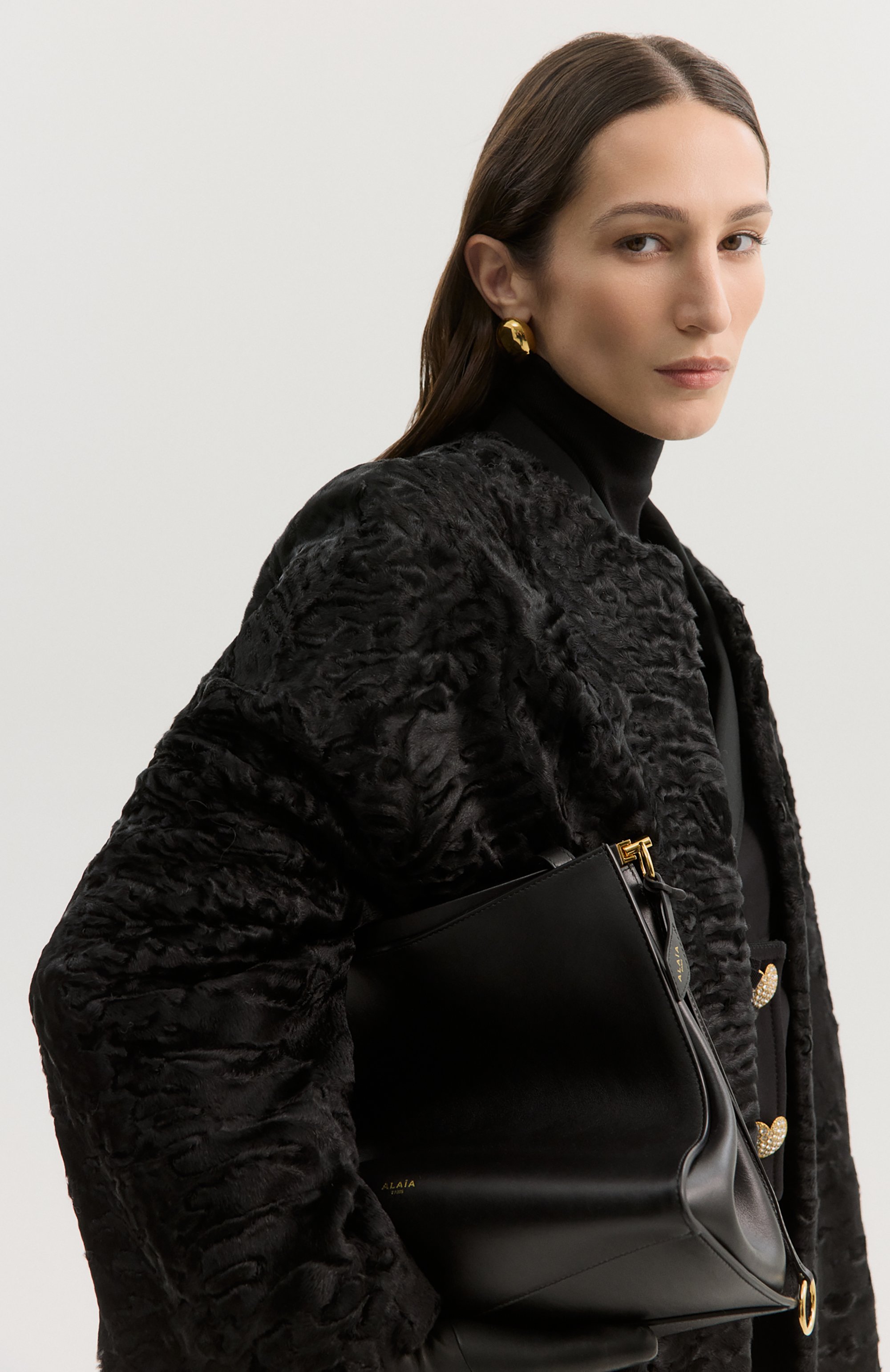 Сумка le click medium ALAIA, арт. AA1S01433CA332, фото 8