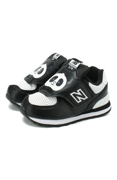 Кроссовки 574 NEW BALANCE черно-белого цвета по цене 6285 руб., арт. IV574MCK/M, фото 1 Кроссовки 574 NEW BALANCE, арт. IV574MCK/M, фото 1