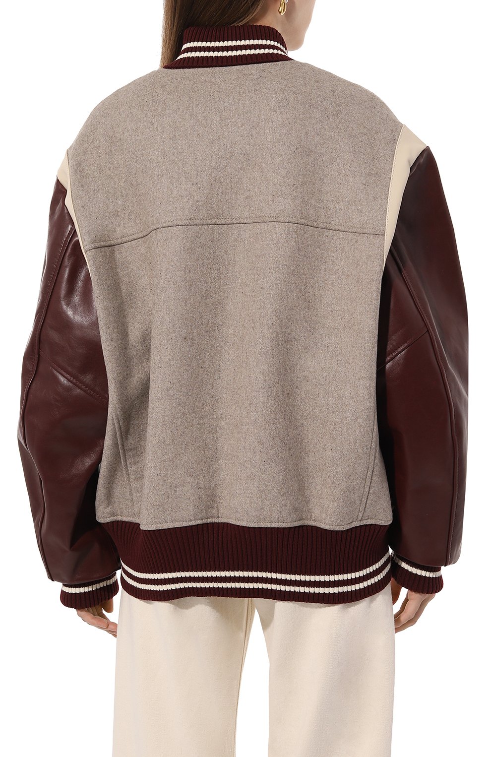 Комбинированный бомбер HALFBOY, арт. HFW241WLBB008, фото 4