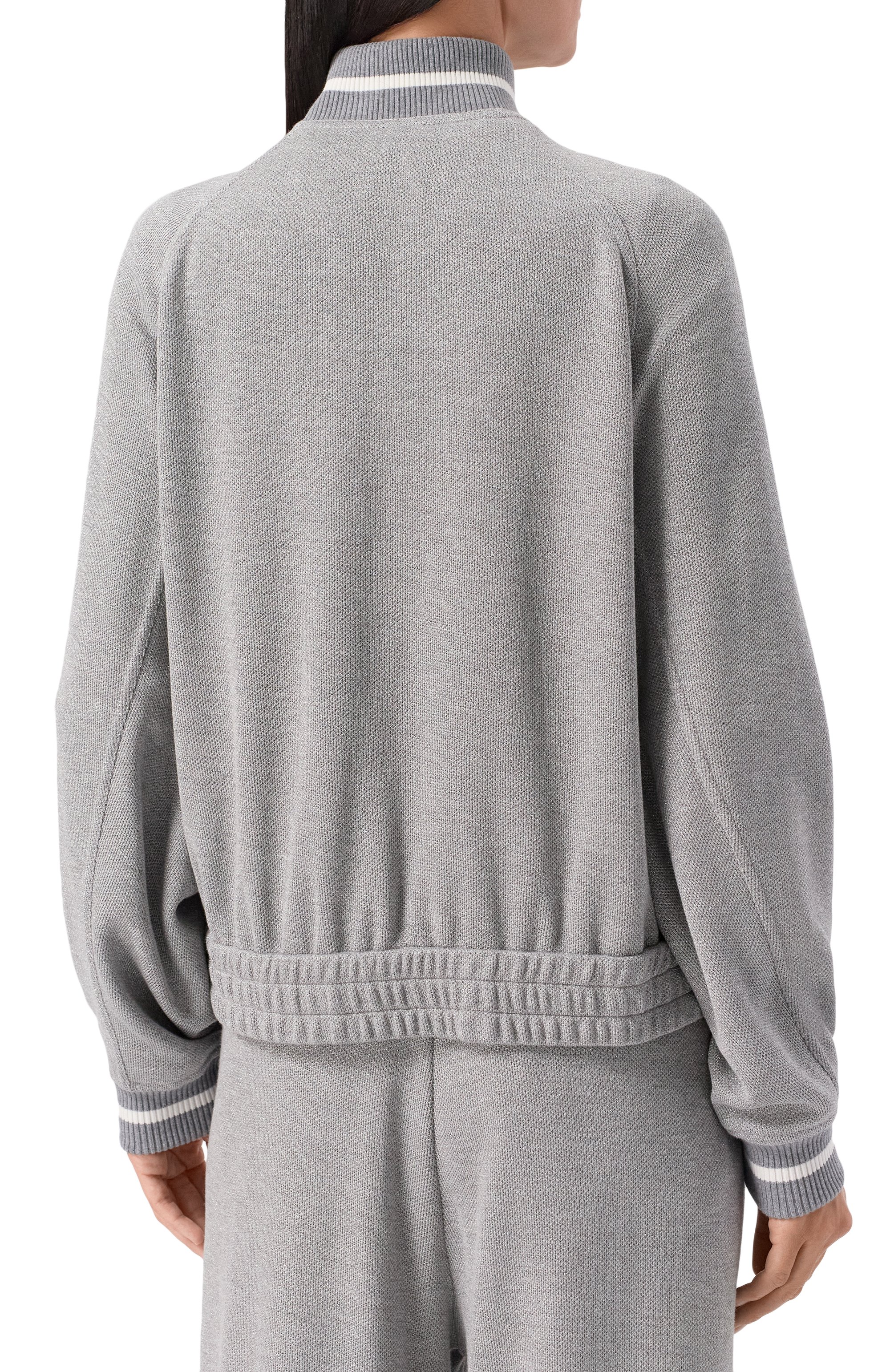 Толстовка из вискозы и хлопка BRUNELLO CUCINELLI, арт. MP930SN906, фото 4