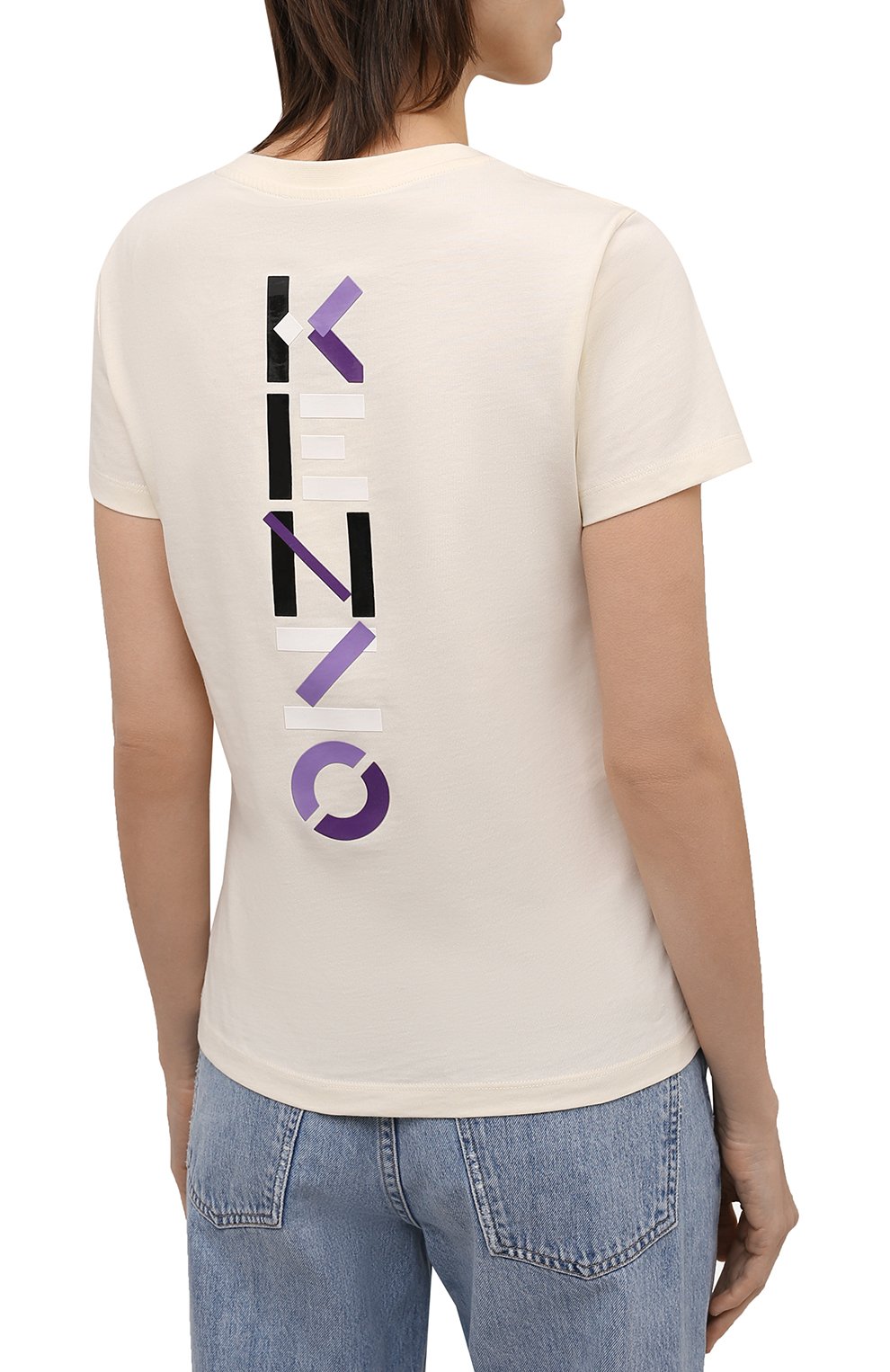 Хлопковая футболка KENZO, арт. FB62TS8964SA, фото 4
