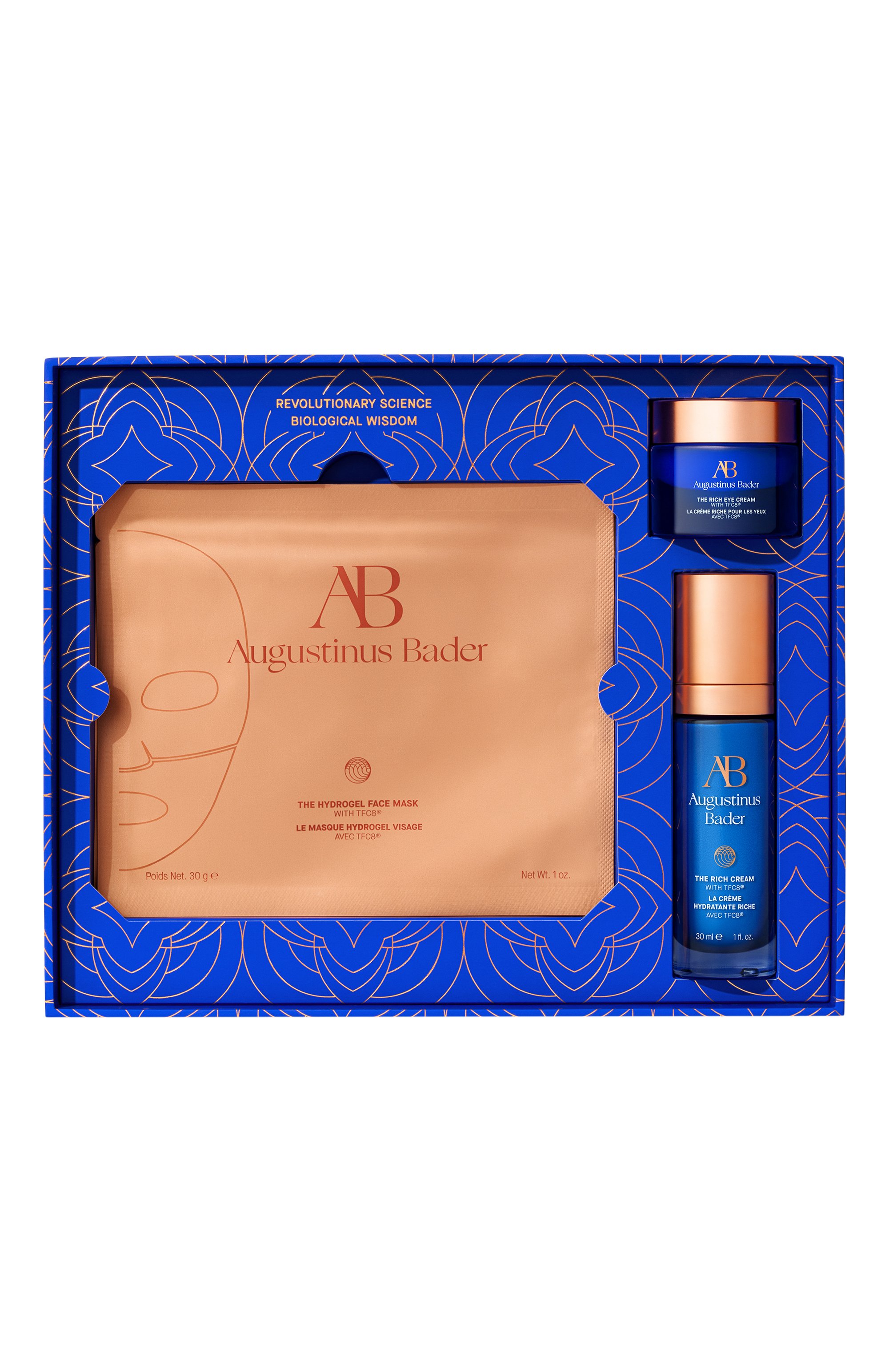 Набор для лица «трио роскошное обновление» (30+15ml+2шт.) AUGUSTINUS BADER, арт. 5060990634116, фото 1