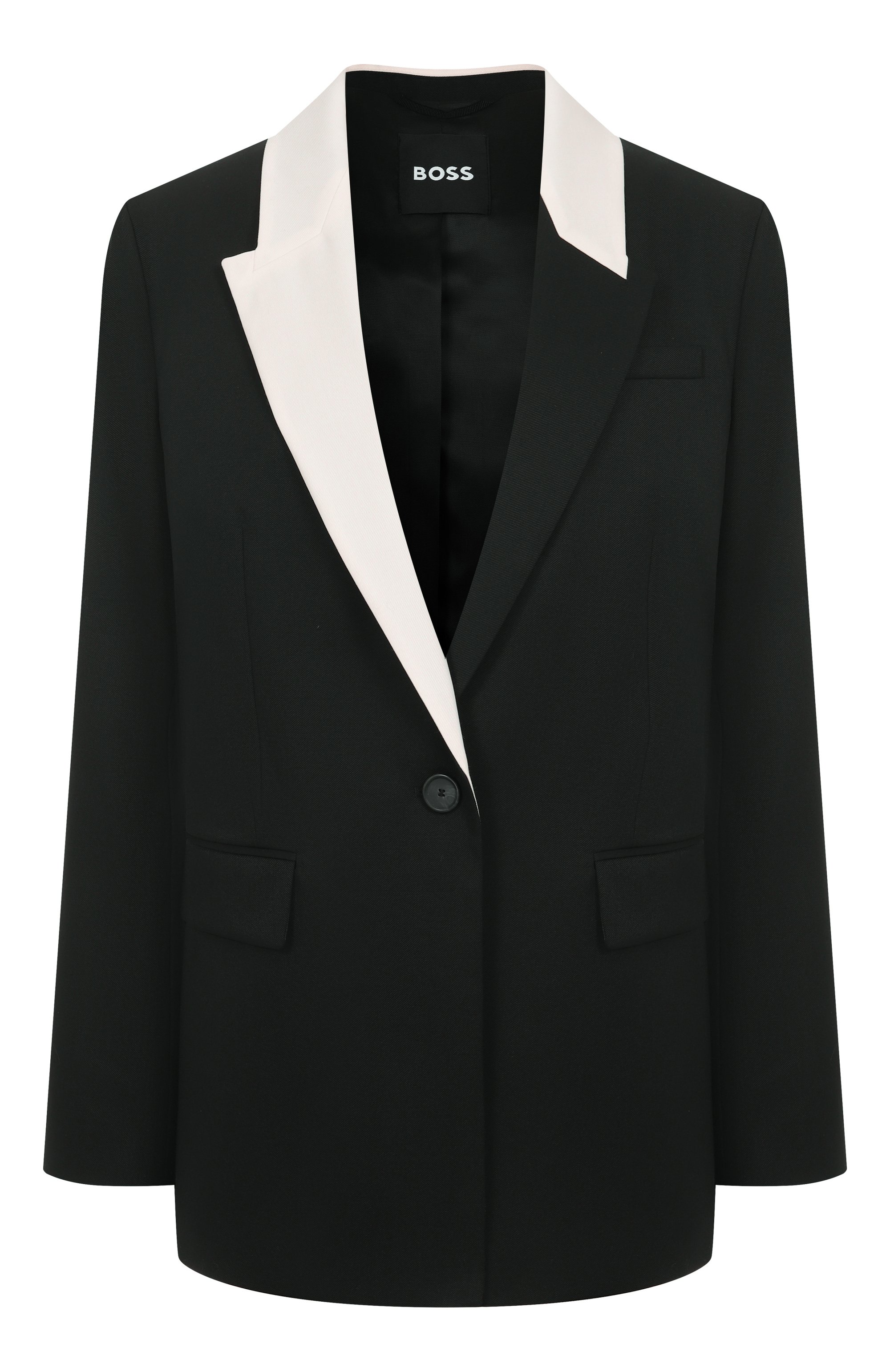 Шерстяной жакет BOSS, арт. 50543409, фото 1