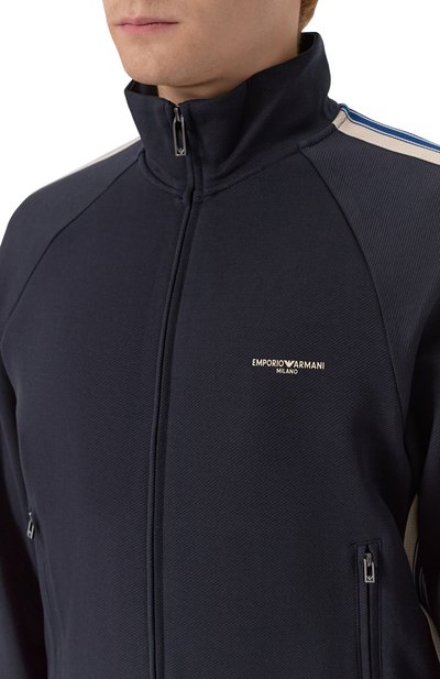 Хлопковая толстовка EMPORIO ARMANI, арт. EM002872/AF13488, фото 5
