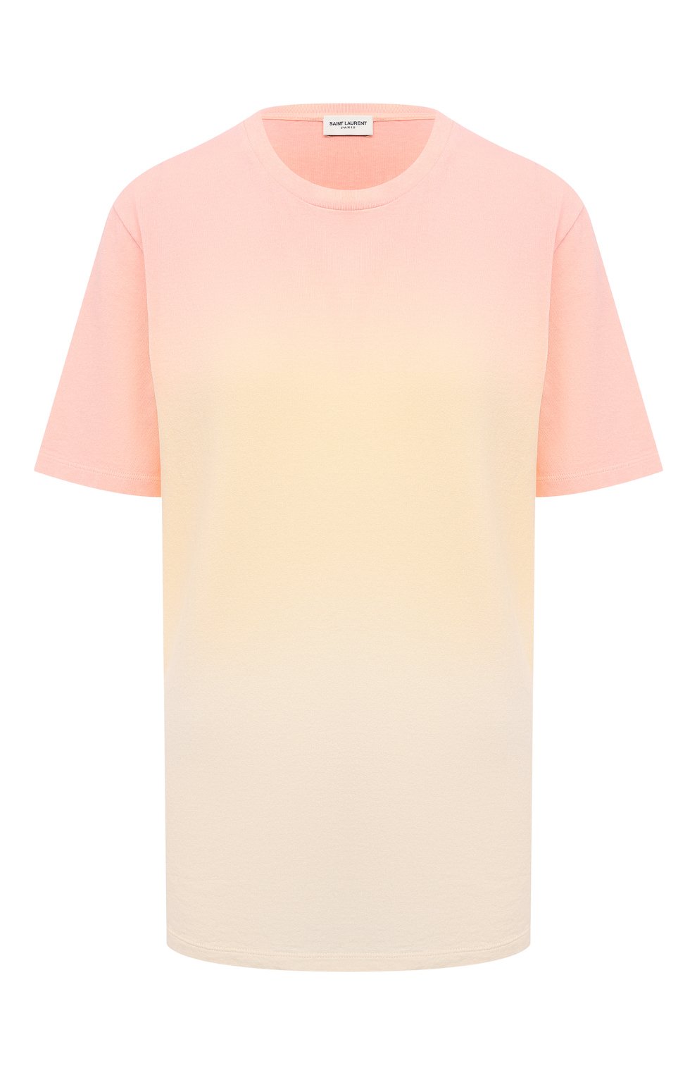 Хлопковая футболка SAINT LAURENT, арт. 649046/Y36AI, фото 1