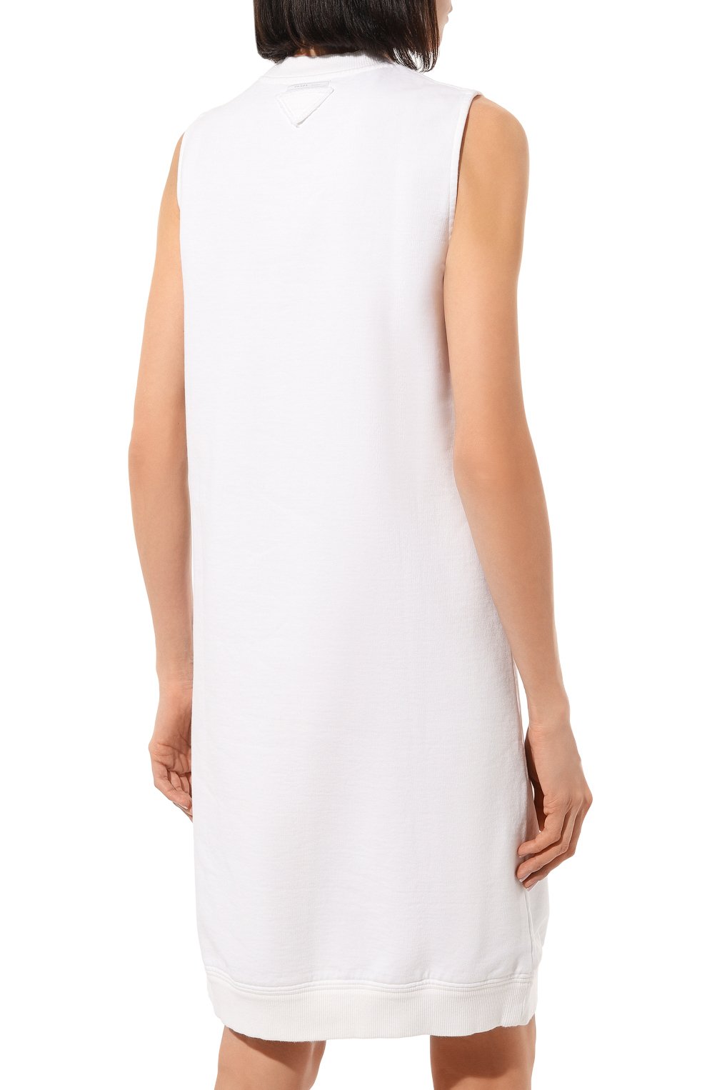 Хлопковое платье PRADA, арт. 133299-1YSX-F0964-211, фото 4