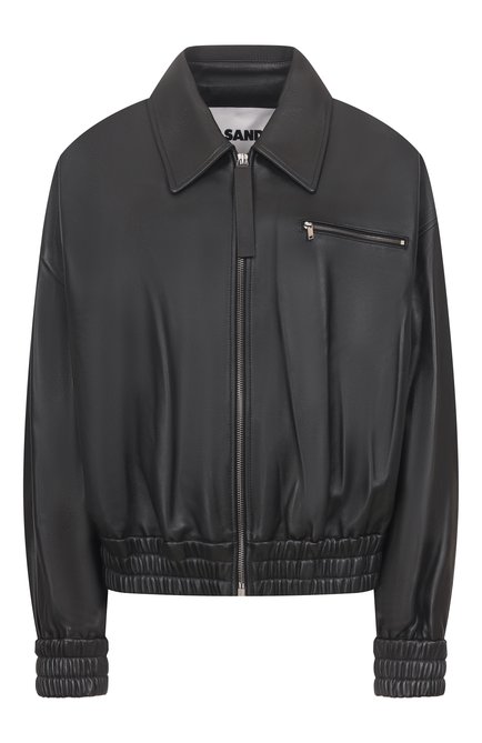 Женский кожаный бомбер JIL SANDER, арт. J02SW0048/J07187