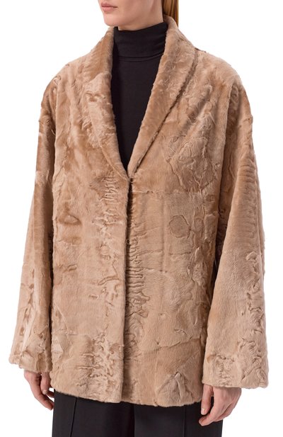 Шуба из ягненка GIULIA GURMAN, арт. 2501SP42, фото 3