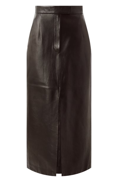 Женская кожаная юбка MVST, арт. ZBET-Y343-2/Z2759-2