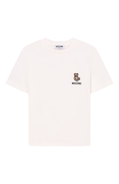 Хлопковая футболка MOSCHINO, арт. HUM05T/LAA02