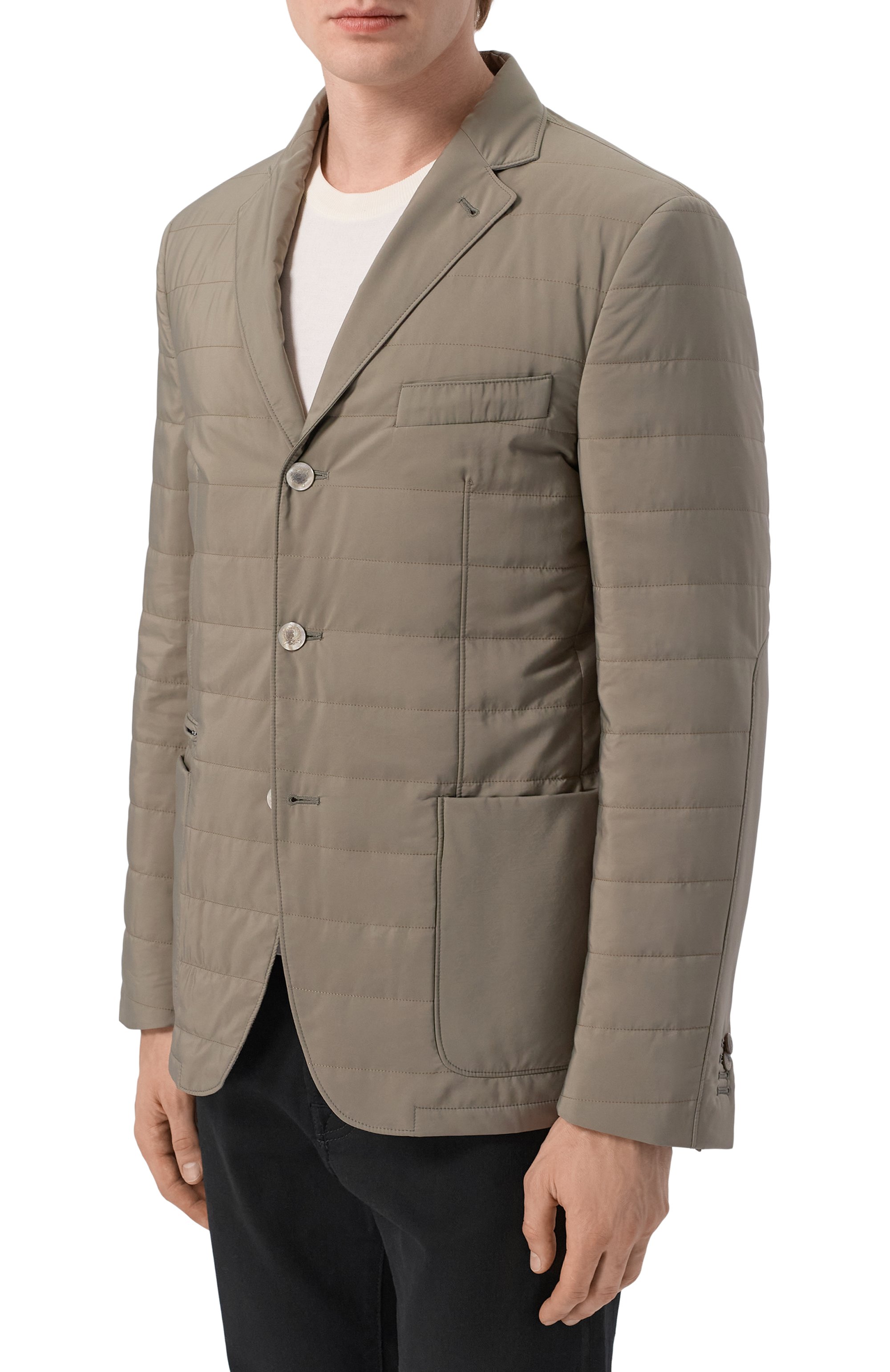 Утепленная куртка CORNELIANI хаки цвета по цене 170500 руб., арт. 276S24/2713051, фото 6 Утепленная куртка CORNELIANI, арт. 276S24/2713051, фото 6