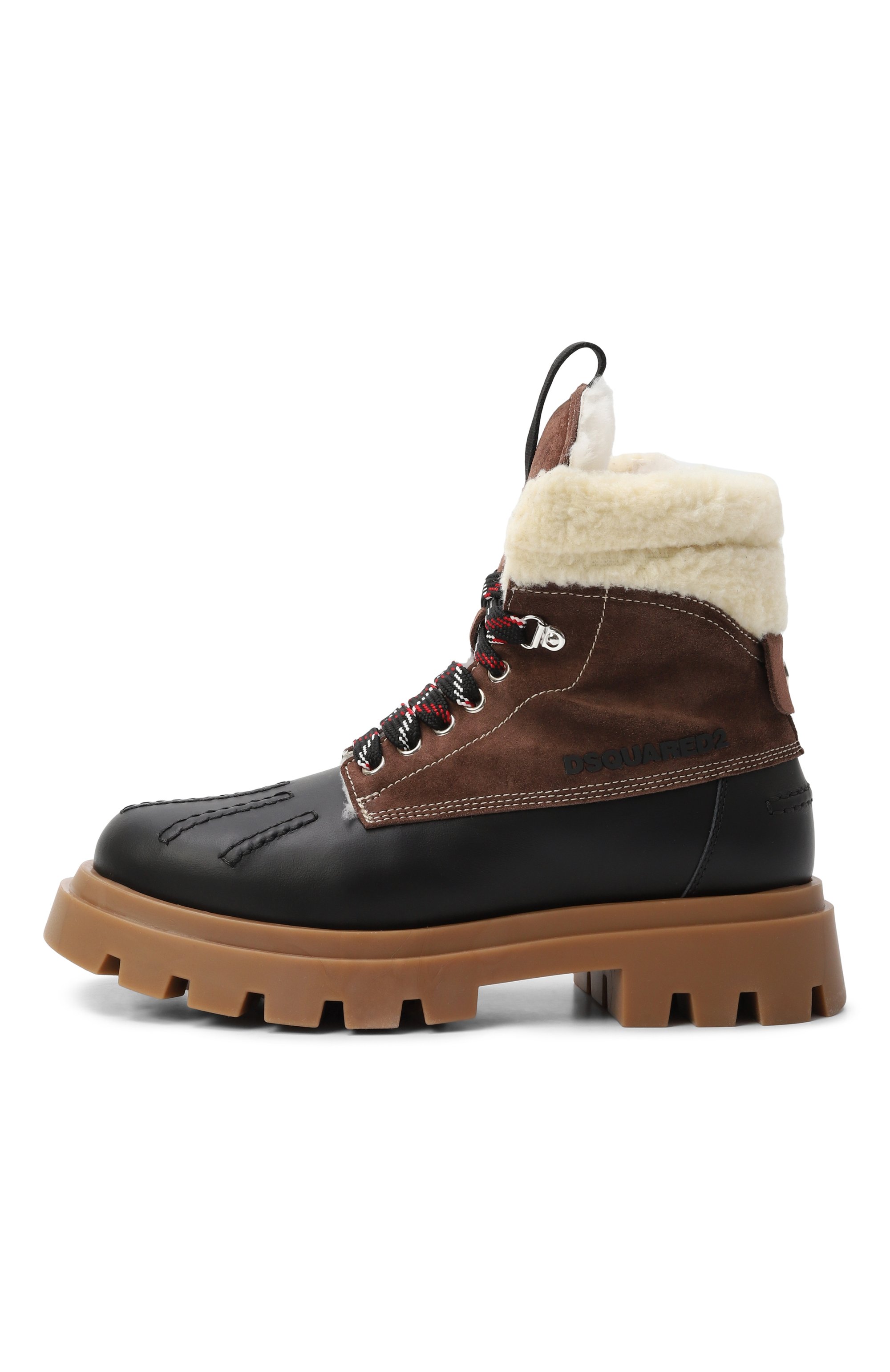 Кожаные ботинки DSQUARED2, арт. 81535/36-40, фото 2