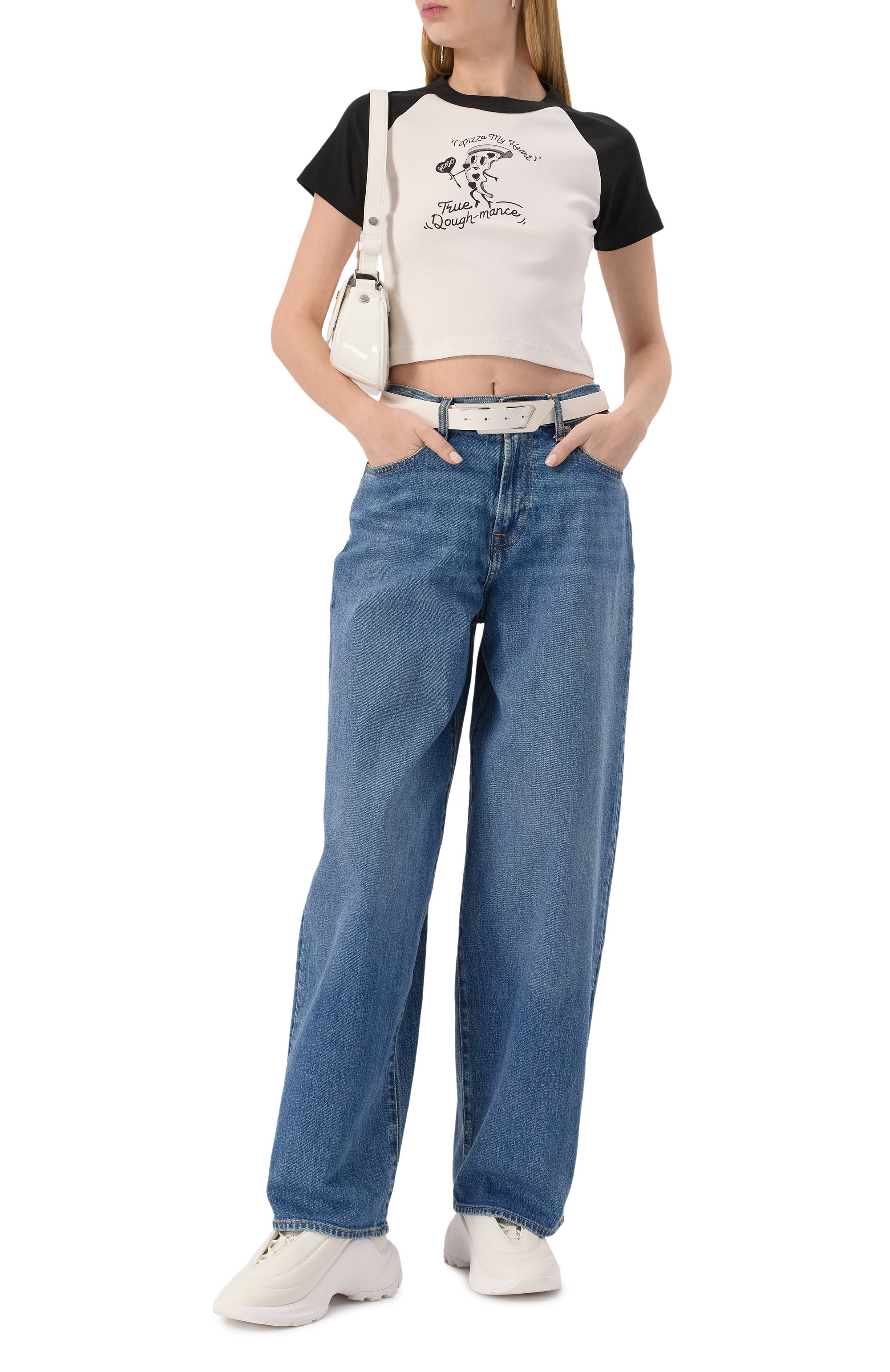 Хлопковая футболка HUGO BLUE, арт. 50533973, фото 2