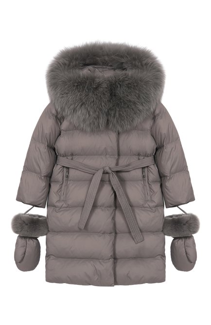 Пуховое пальто YVES SALOMON ENFANT, арт. 25WEM920XXD0XW/6A